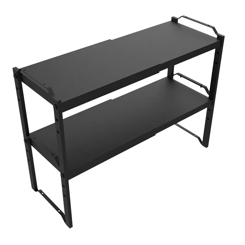 

Бытовая полка для хранения кухонного шкафа, стеллаж для хранения кухонной столешницы, стеллаж для приправ, небольшой шкаф, настольное хранилище R