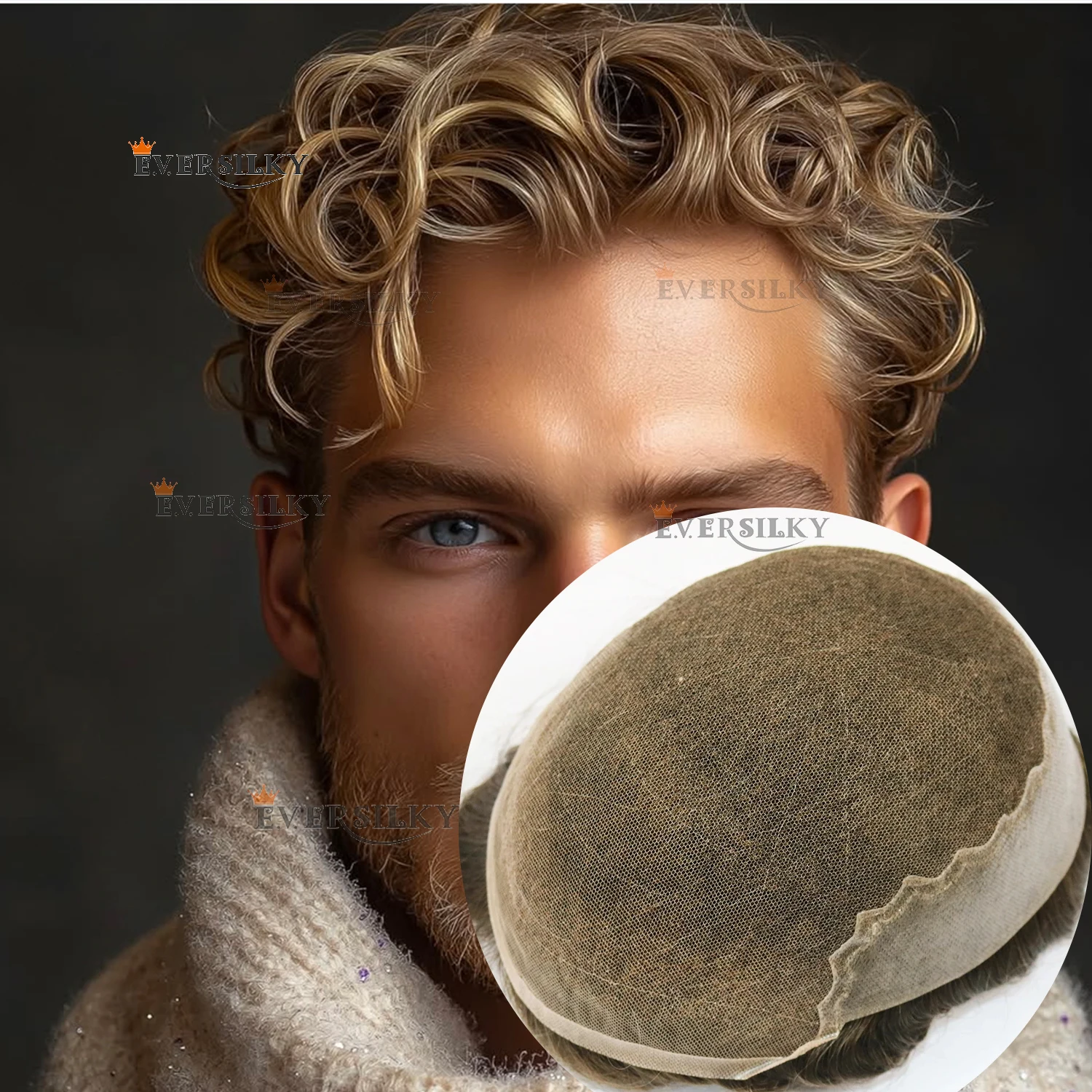 26Mm Curly Honey Bl… - image