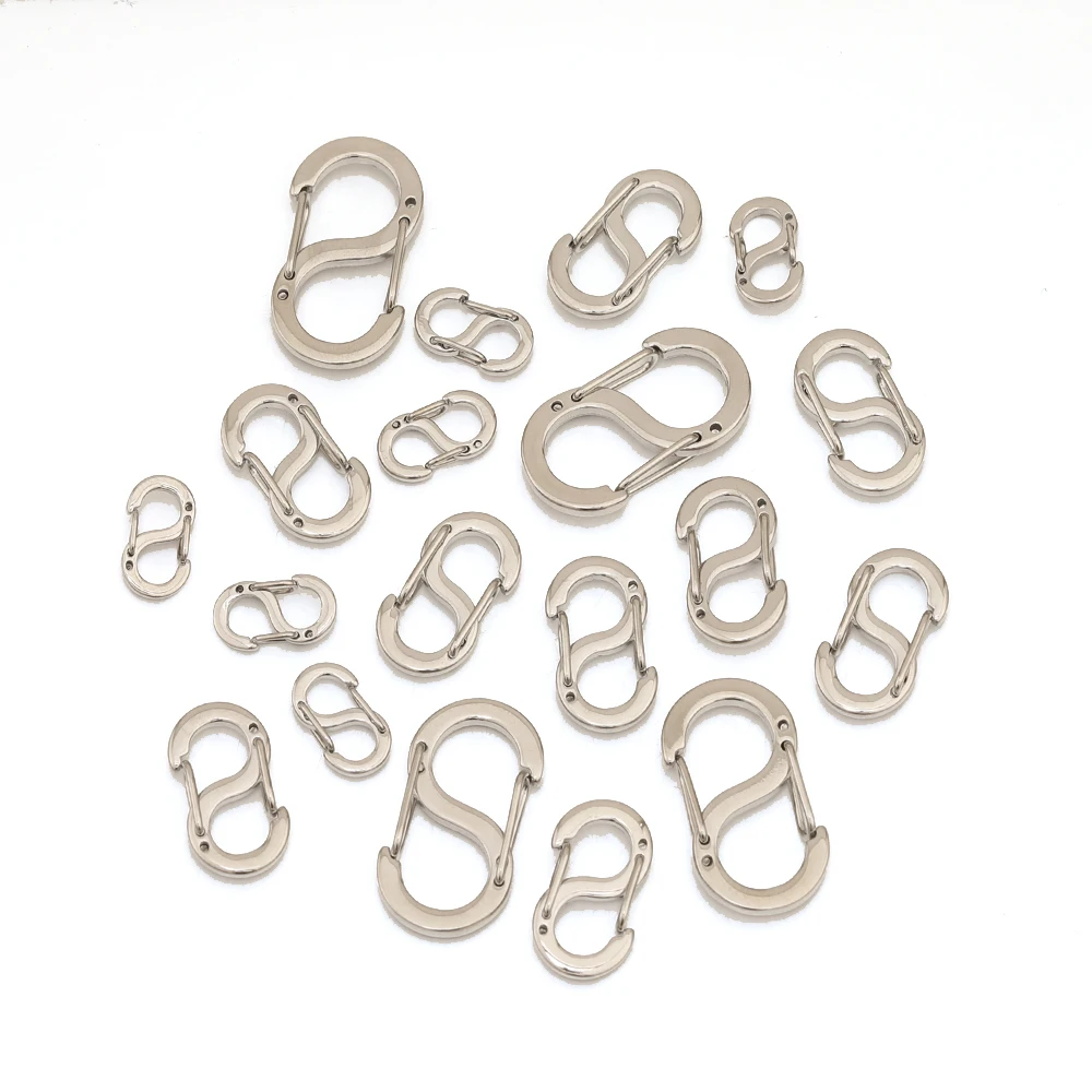 

Cordial Design 11/16/22MM Clasp For Bracelet/Stainless Steel Hooks/Hand Made/DIY Necklace Making/Jewelry Findings & Components