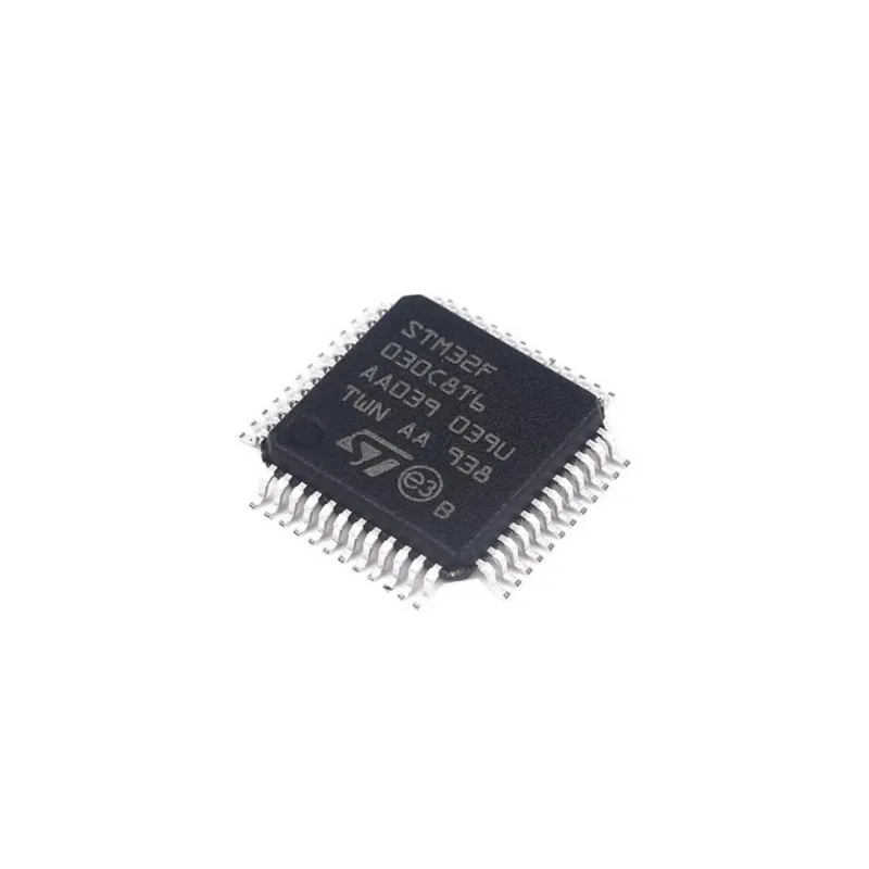 5PCS/ package new original STM32F030C8T6 LQFP-48 32-bit microcontroller -MCU 030C8T6 in stock