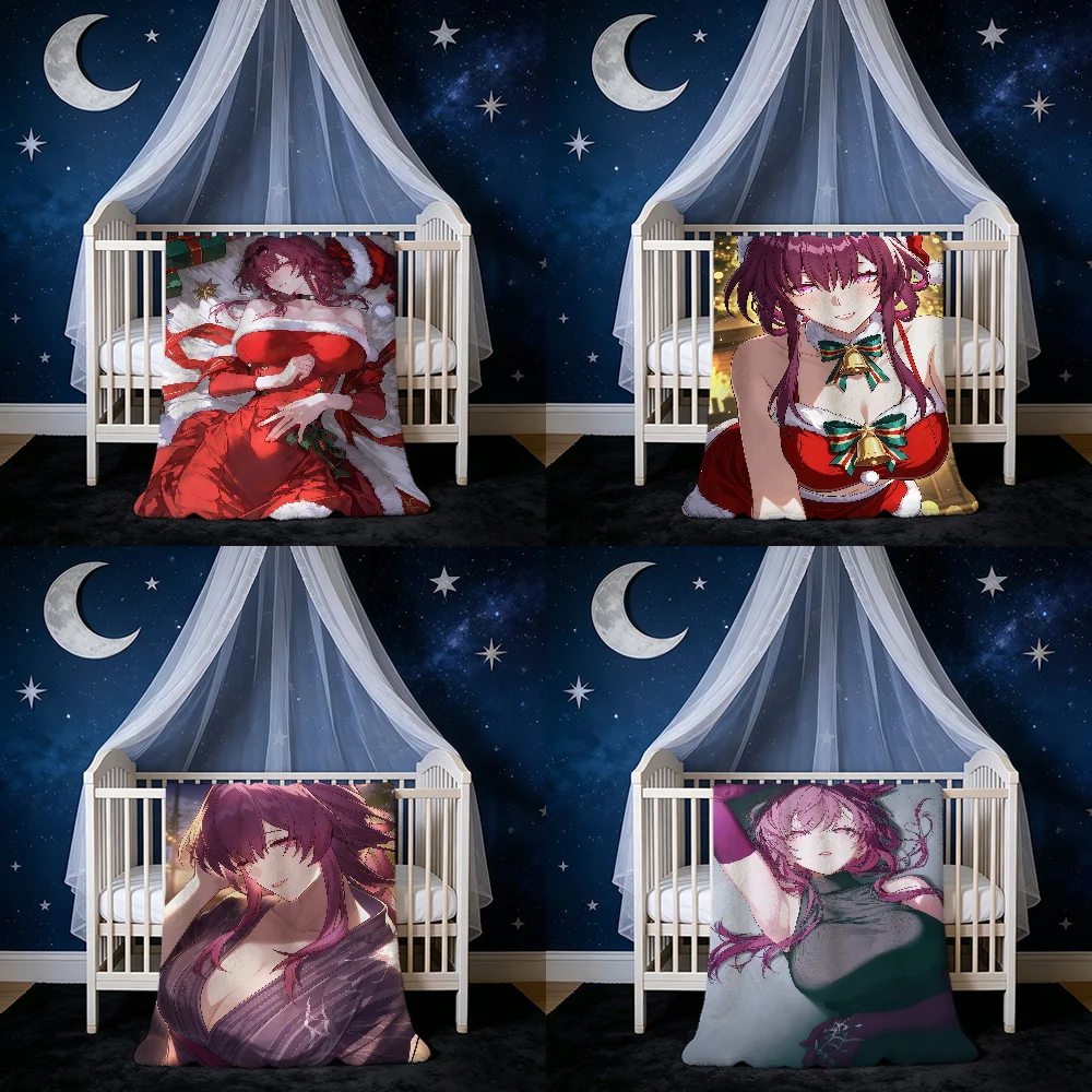 Honkai Star Rail Kafka Blanket Blanket for Home Bedroom Bed Sofa Picnic Travel Office Cover Blanket Kids