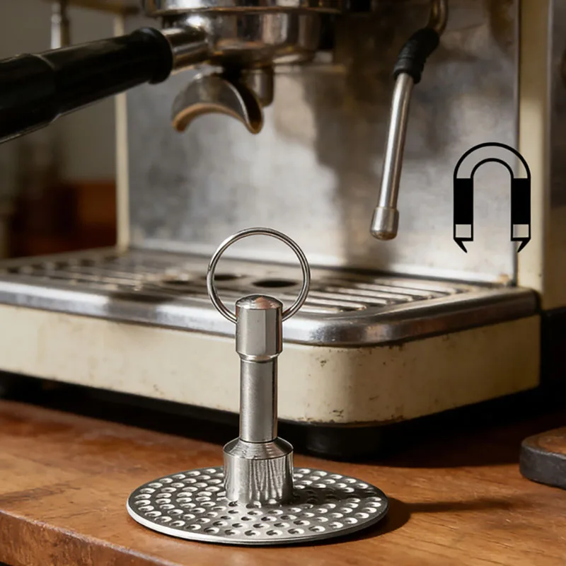 Espresso Puck Screen Magnetic Iron Accessories Universal 51/55/58mm Coffee Filter Mesh Magnet Supplies for Potafilter Basket