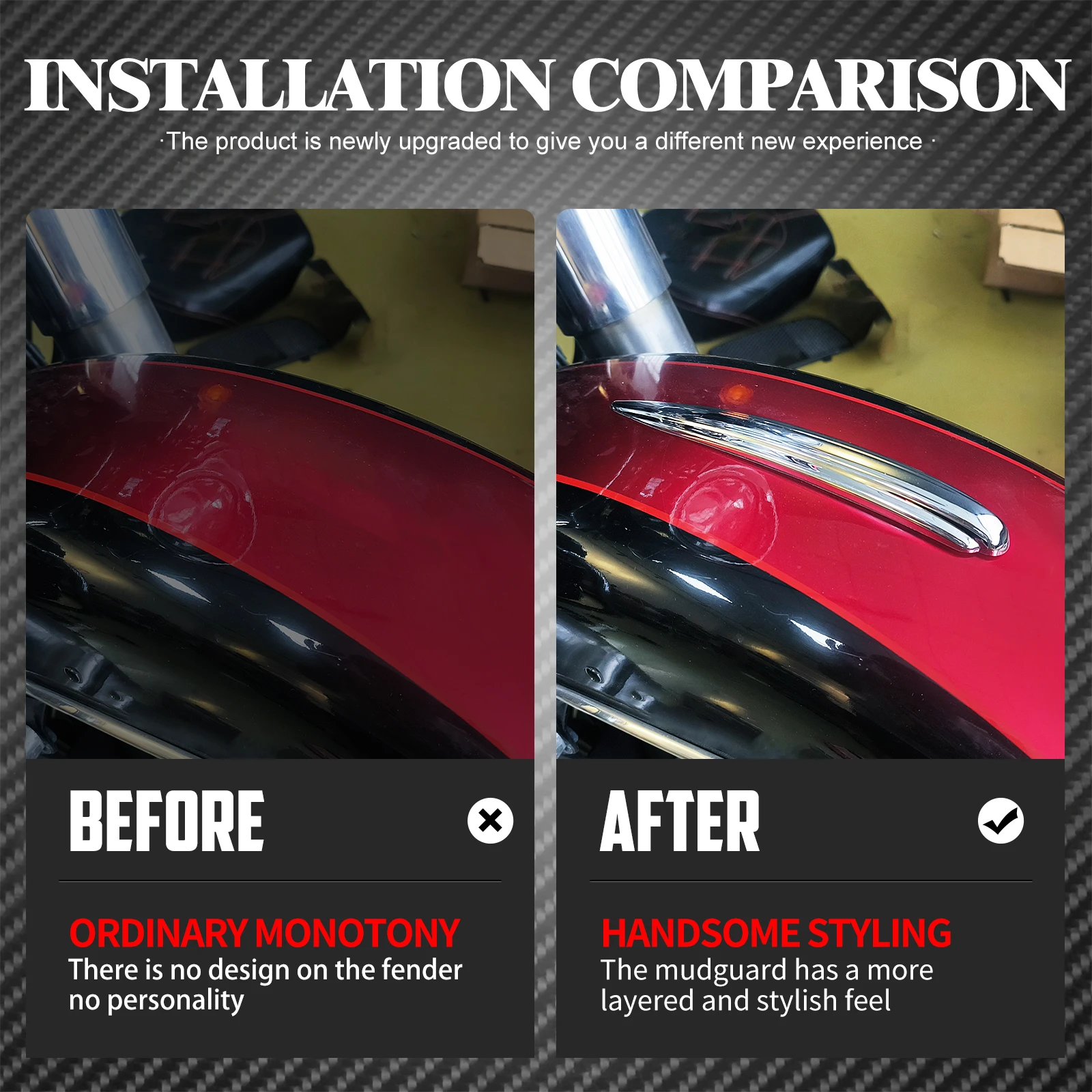 دراجة نارية كروم الجبهة الحاجز الكسوة ABS البلاستيك ل هارلي بجولة ترايك 1984-2023 سوفتيل FL سليم التراث 1986-2023 FLD 12-16 #5