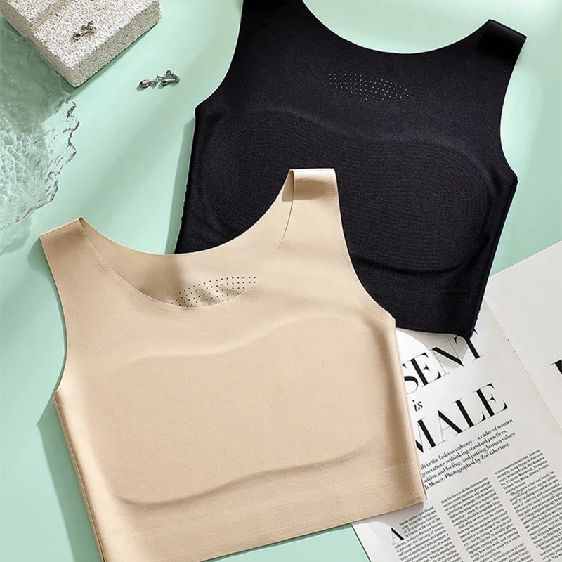 

Без шрамов, женская чашка для снижения груди, невидимая посадка, широкий плечевой ремень, удобный дышащий жилет с запахом на спине, бюстгальтер с нагрудным ремнем