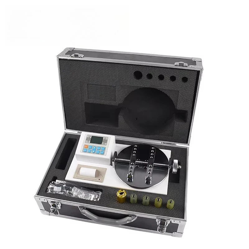 High Precision 9-165 mm Sanitizer Bottle Cap Torque Tester with Printer 1 Year Warranty 220v Voltage