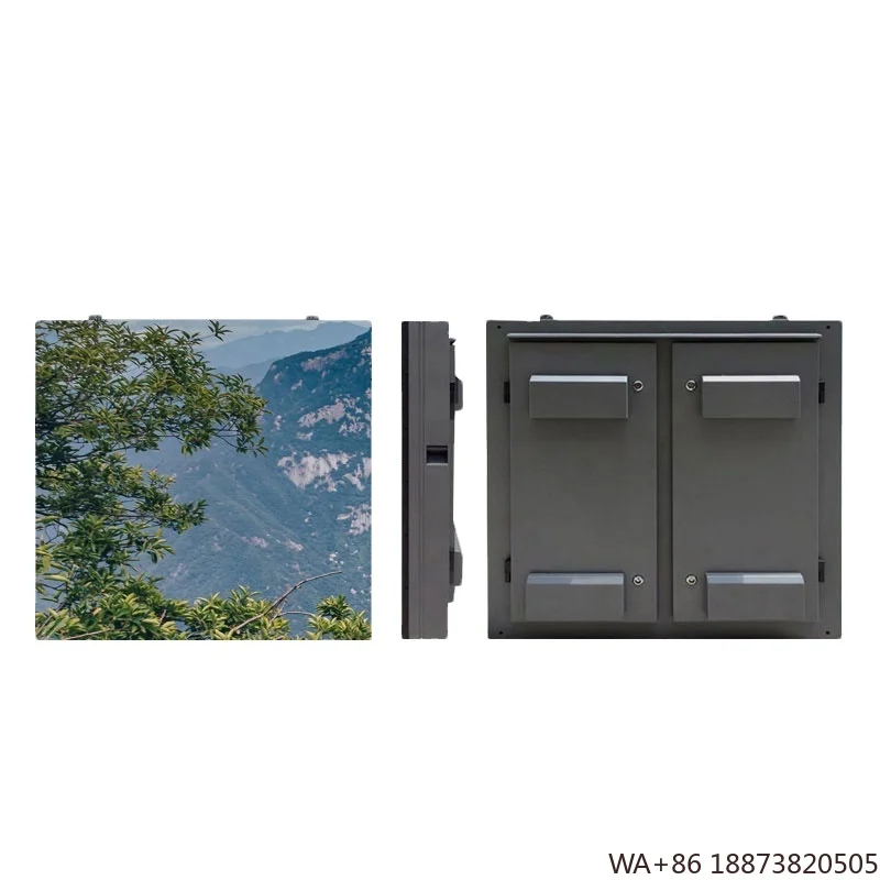 شاشة LED P6 لافتات رقمية وعرض لوحة فيديو إعلانية داخلية P5 شاشة إعلان تجارية خارجية