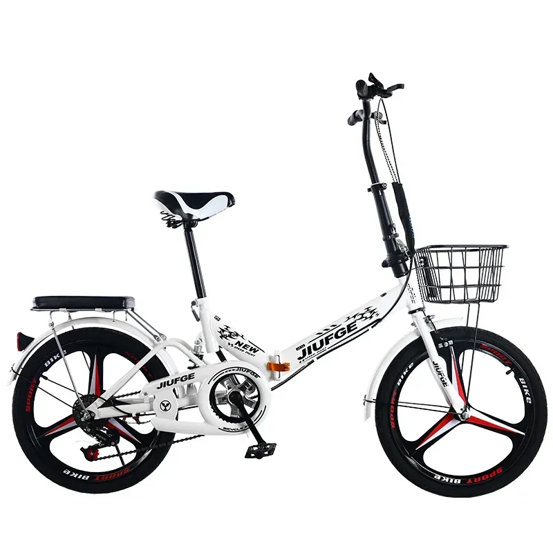 

XK Folding Bicycle 20-Inch Adult Men and Women Ultra-Light Portable Variable Speed Scooter for Middle School Students