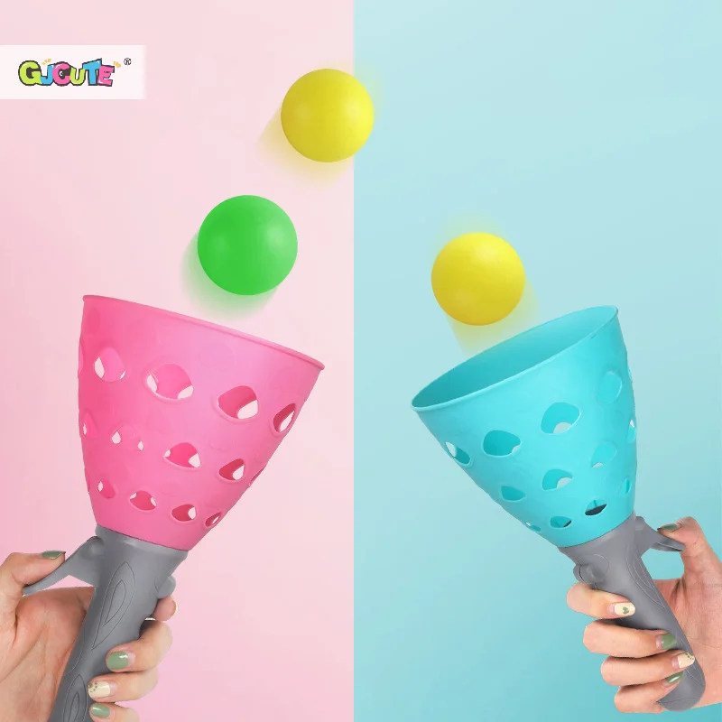 1 Set eltern-kind-Interaktion Klasse Spaß Elastische Katapult Junge Und Mädchen Sport Spielzeug kinder Puzzle Werfen katapult Ball Spielzeug