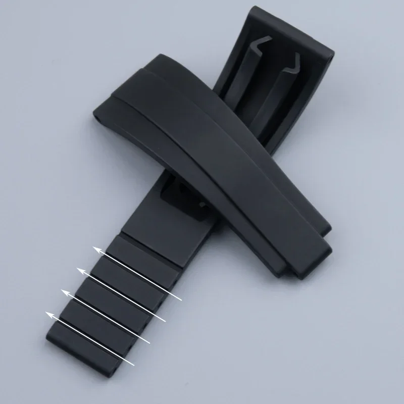 Cinturino in gomma naturale morbida da 20/21mm per cinturino Rolex per DAYTONA SUBMARINER GMT Yacht-Master OYSTERFLEX Glidelock colorato