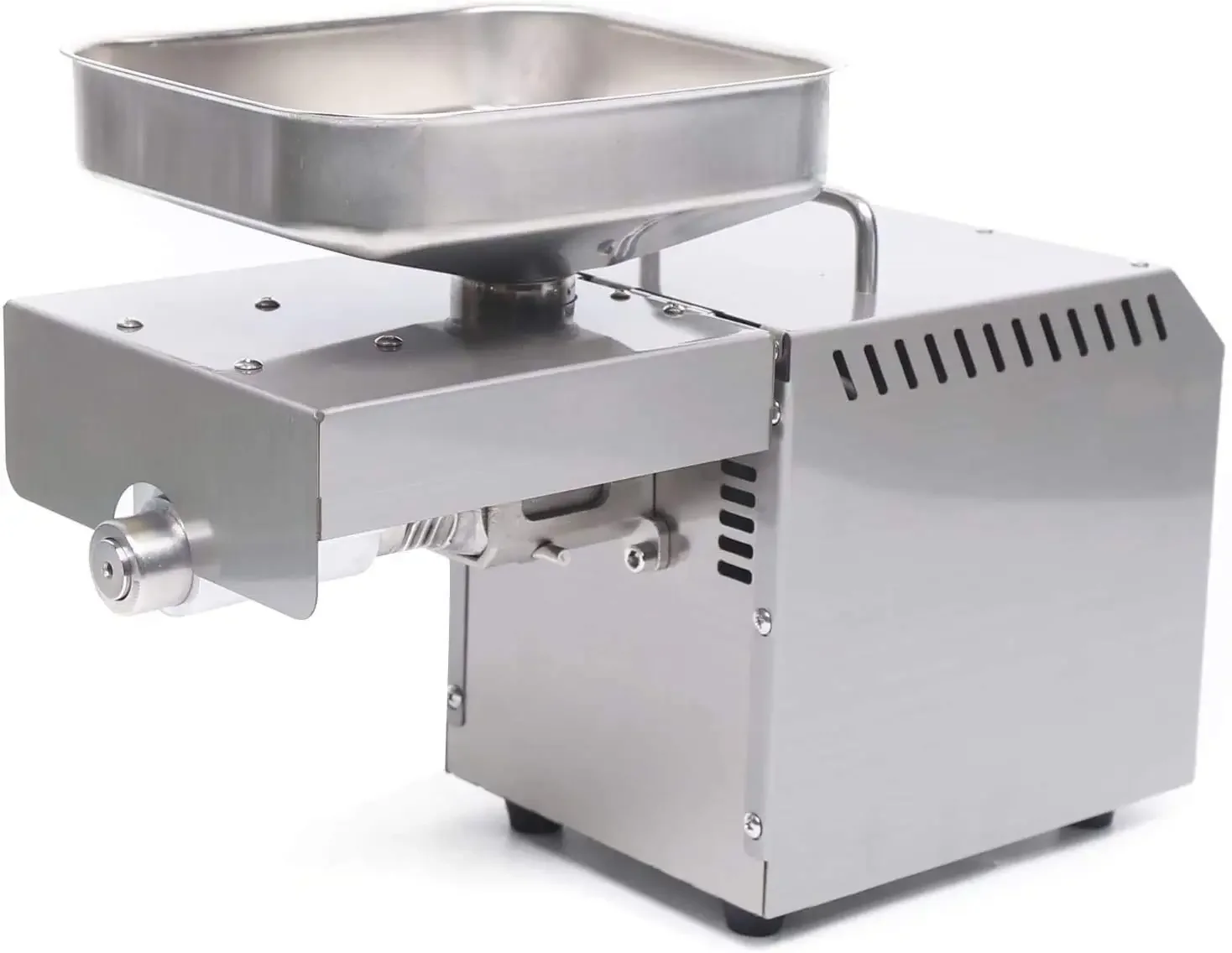 Oil Press Machine Stainless Steel Presser Intelligent Control Hot/Cold Oil Press for Nuts Walnut Linseed Olive Kernel Almond Rap