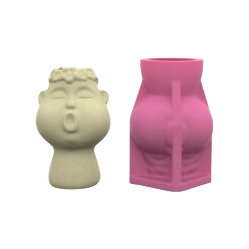 

Формы для ваз для цветов, силиконовая форма для бетона, форма детского лица, форма для сочных горшков, силиконовая форма для для