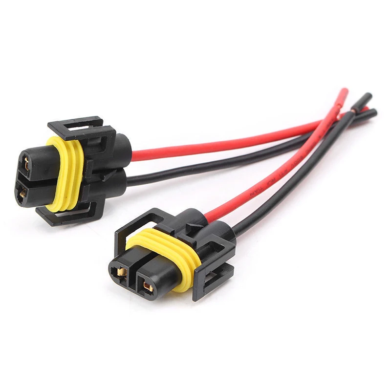Heat resistant Fog Light Heavy duty High efficient Lamp connector Kit Female Adapter H11 H8 Hot sales Practical Accessories