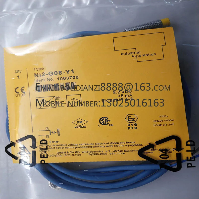 Neuer Näherungsschaltersensor NI2-G08-Y1X