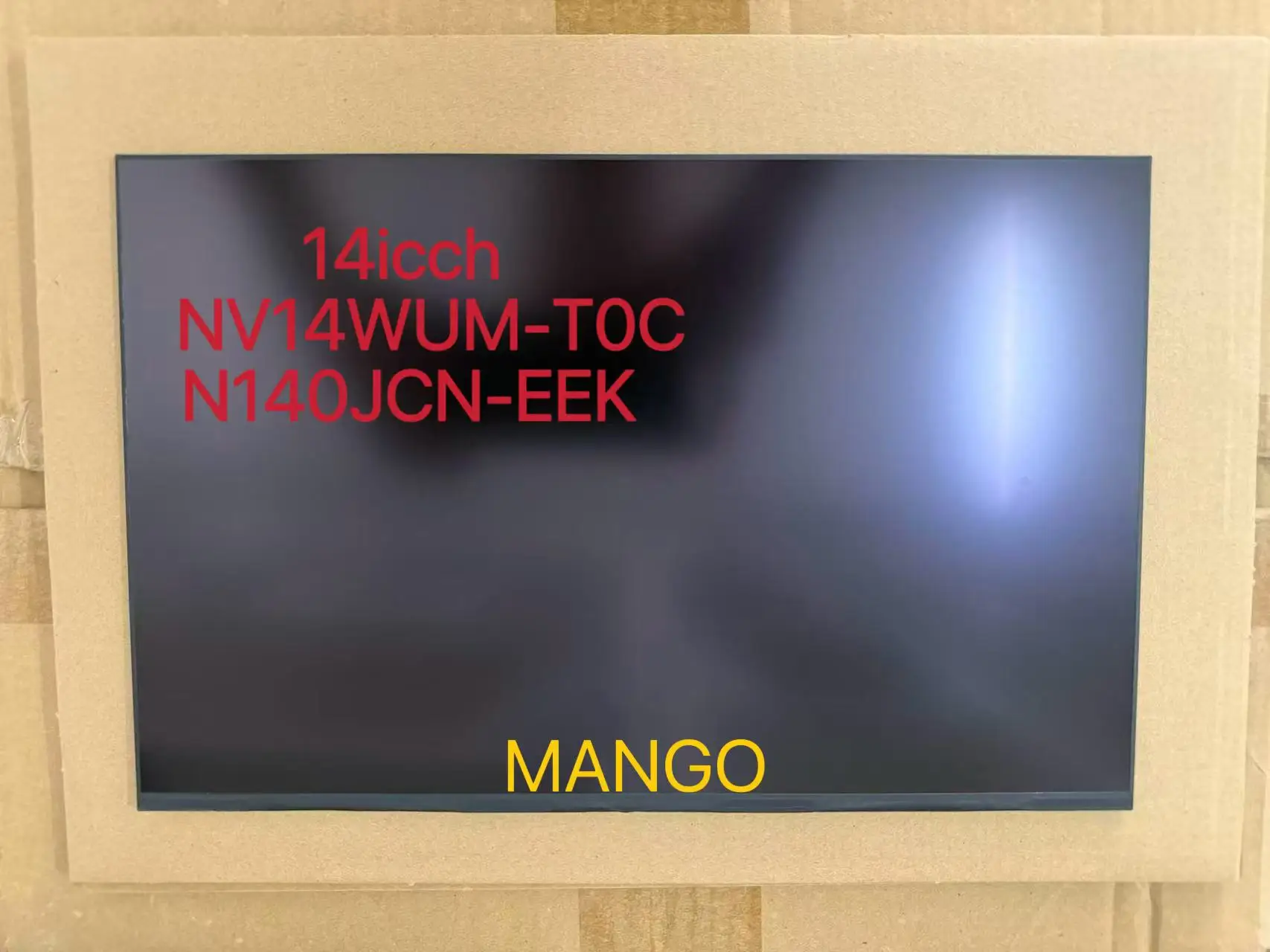 

NV14WUM-T0C N140JCN-EEK 14-дюймовый IPS 60 Гц ЖК-экранная панель 30-контактный сенсорный дисплей