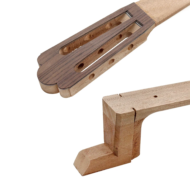 

HUATOOL African Mahogany Classical Guitar Neck Torres No.2, 604mm Scale Spanish Heel Joint Luthier DIY Making Parts
