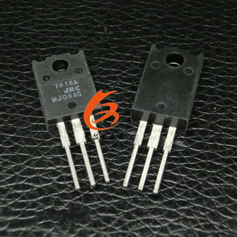 10PCS Original genuine 7818A NJM7818FA imported three end voltage regulator TO-220F