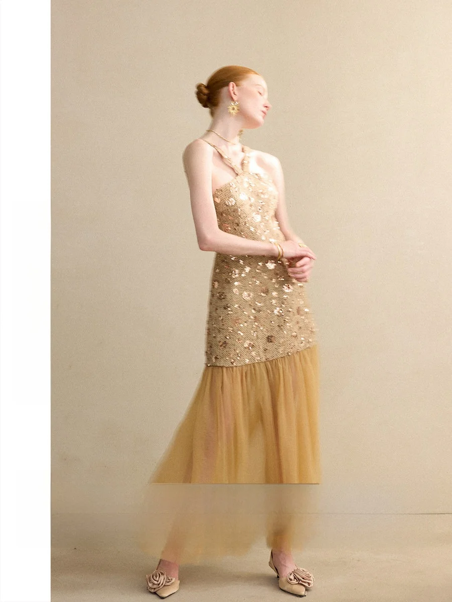 

Sincethen Casual Birthday Beach Girl Dr Strapl Fairy Skirt V-ne No-sve Women's Summer Dr Ele Ladies' Gown