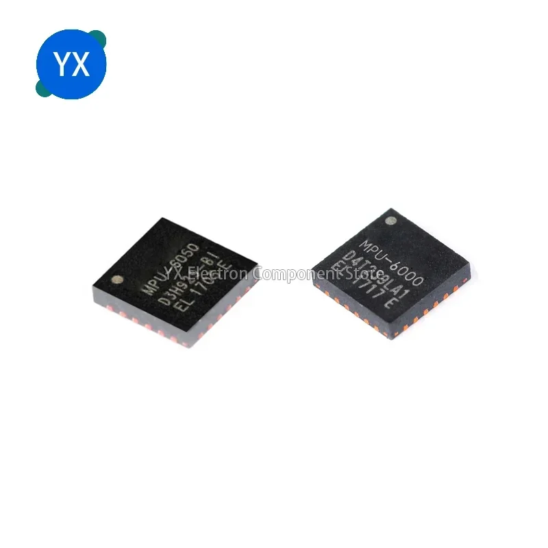 

10PCS MPU6050 MPU-6050A MPU-3050 MPU-6000 MPU-6052C MPU-6500 MPU-6515 MPU-6881 MPU 9250 MPU-9250 QFN24