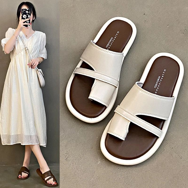 

Women's Sandals 2025 Summer New Slippers High Quality Luxurious Elegant Water Shoes