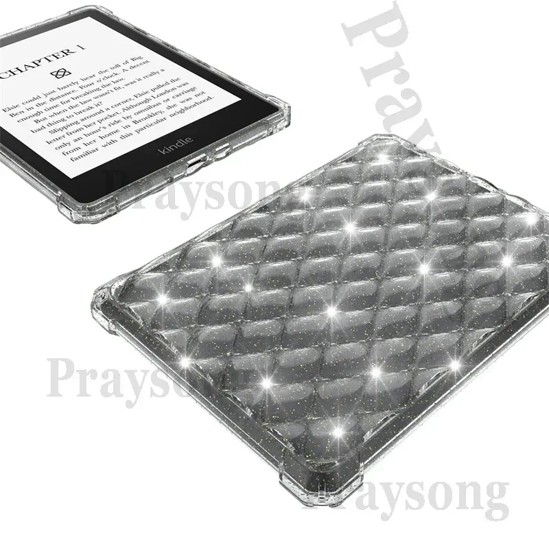 Shining Cover for Kindle Paperwhite 5 Case 6.8 Inch Clear Protection KPW 5 Case for Kindle 11th 2021 Protective PaperWhite Funda