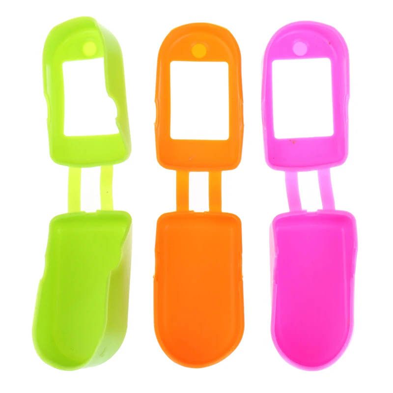 1PC Rubber Protector Silicone Case Protective Cover For Finger Pulse Oximeter Color Random