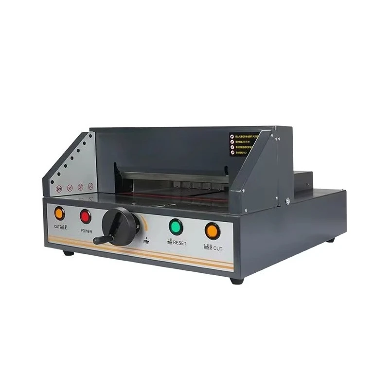 

MO-330H Desktop Electric Cutting Machine Manual Guide Precision Trimmer for Book Posters Paper Crafts