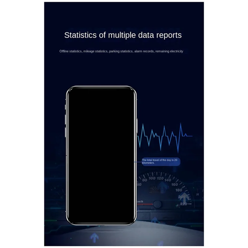 Localizzatore GPS da 1 pezzo Localizzatore di telefoni cellulari 4G Localizzatore antifurto è adatto per veicoli elettrici per motociclette