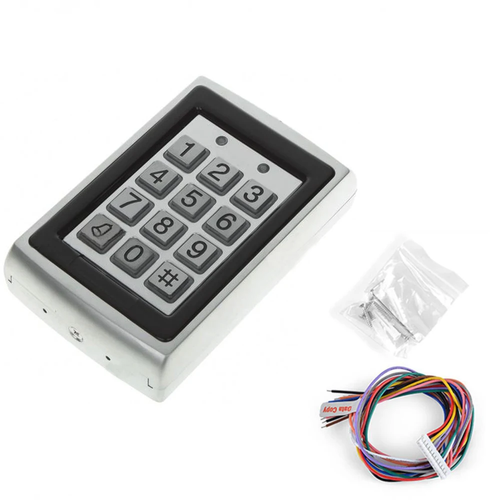 Independent Access Controller RFID Access Control Keyboard Waterproof Digital Panel Card Reader Door Lock System