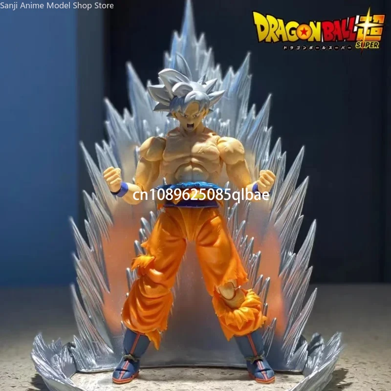 In Stock Dragon Ball Z SHF Ultra Instinct Son Goku in Stock Black Hole Toy Acme Power Anime Model Toy Action Figure Collection