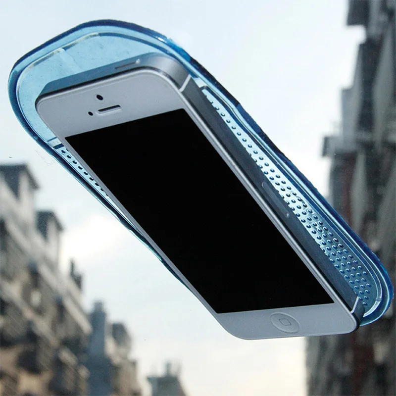 Suporte Antiderrapante de Silicone para Painel de Carro 14*8cm, Suporte para Telefone, Armazenamento Interno do Carro, Almofada Adesiva Antiderrapante