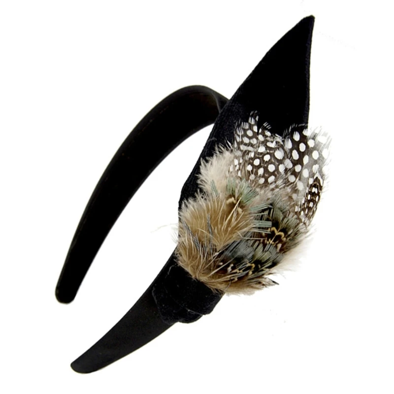 Elegant Fascinator Headband Headwear for Women Wedding Holiday Party