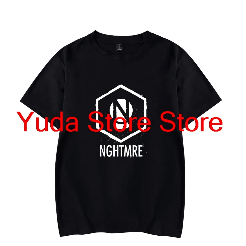 NGHTMRE Merch T-Shirt Men Women Short Sleeve Rapper Crewneck Streetwear Pullover Top Tee