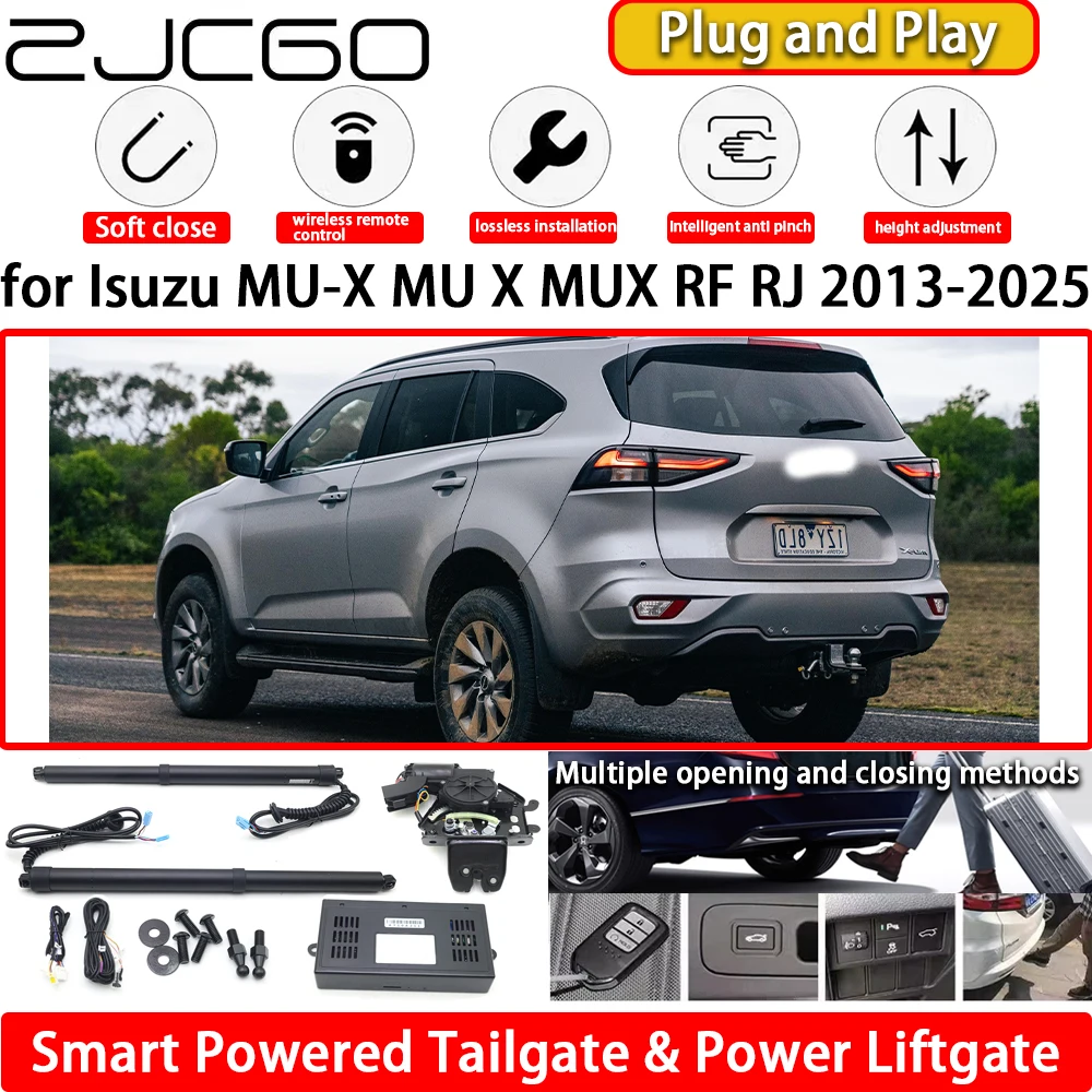 

ZJCGO for Isuzu MU-X MU X MUX RF RJ 2013-2025 OEM Automatic Electric Powered Tailgate Power Liftgate Tail Gate Lift Kit SystemZJ