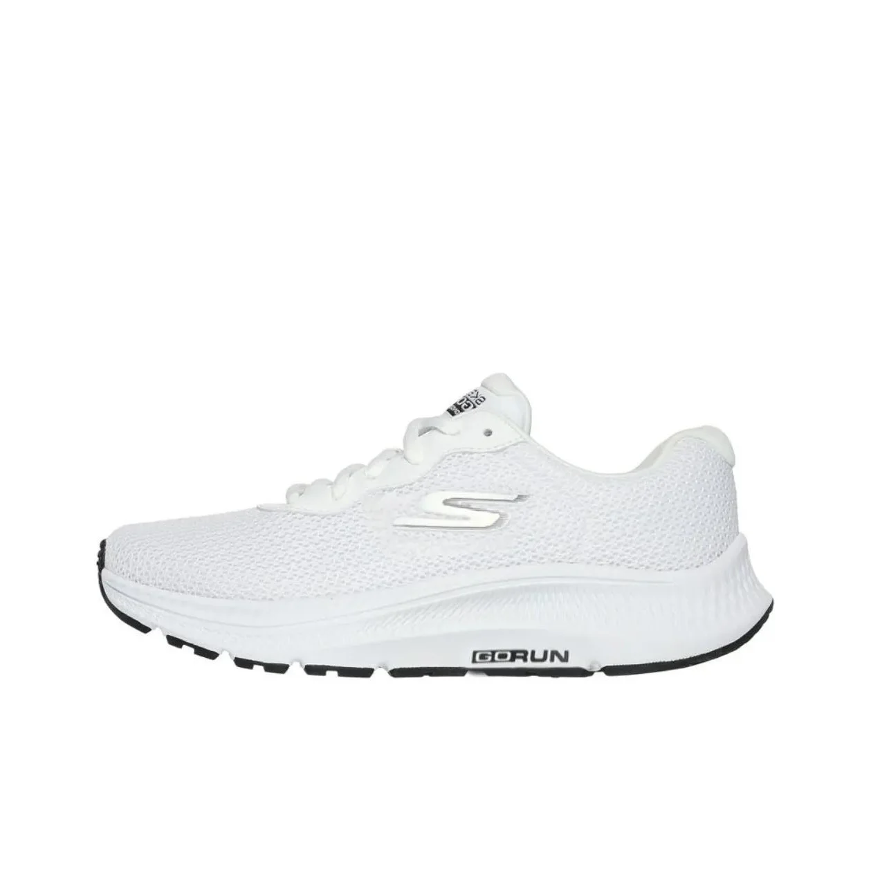 Skechers GO RUN Low top Casual Shoes Women's White Black 128605-WBK