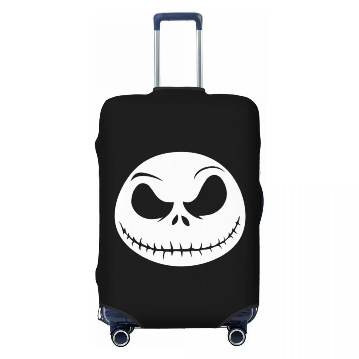 

Custom Nightmare Before Christmas Luggage Cover Halloween Movie Jack Skullington Suitcase Protector Covers Suit For 18-32 inch