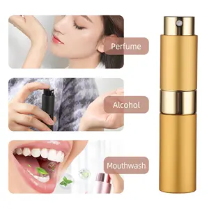 Travel Set Parfüm Nebulizer, 2pcs, 4 Accessoires, 8 ml, 2 Sprühflaschen, 1 Trichter, 1 Zählung, Federstroh, Göttliche verzichten Hauptverkaufslandschaft - №6