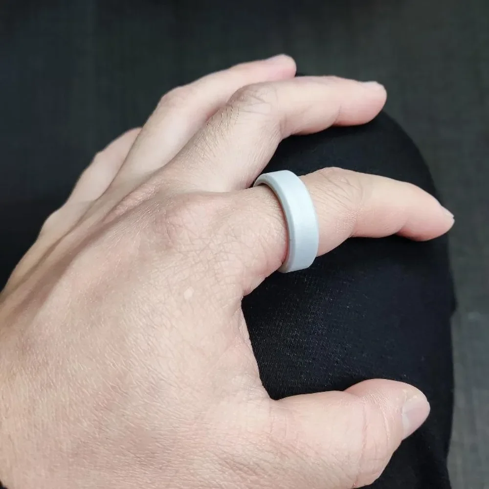 Silicone Elastic for Men Rings  Decorative Accessories Holiday Gift