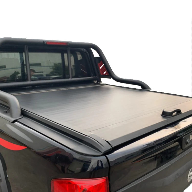 

Factory Hot Sale Waterproof High Quality 4X4 Aluminum Alloy Material Pickup Retractable Tonneau Cover for Nissan Np300 Navara