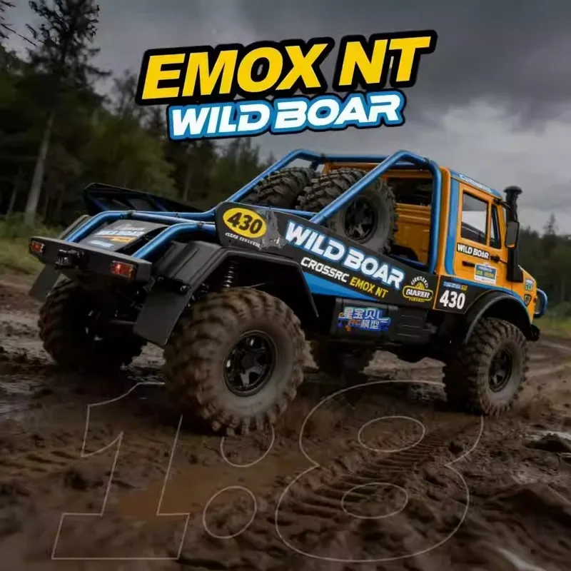 2026 Sell Well CROSSRC Emox Nt Wild Boar 1/8 Rc Car Brushless 4wd Rc Crawler Truck Emoxnt Mud Terrain Rally Off Road Vehicle