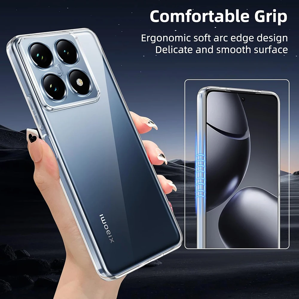 حافظة من السيليكون الناعم الرقيق للغاية لهاتف Xiaomi Mi 15 14 14T 13 13T 12 12T 12X 12S 11 11i 11X Pro Ultra Lite غطاء خلفي من البولي يوريثان #5