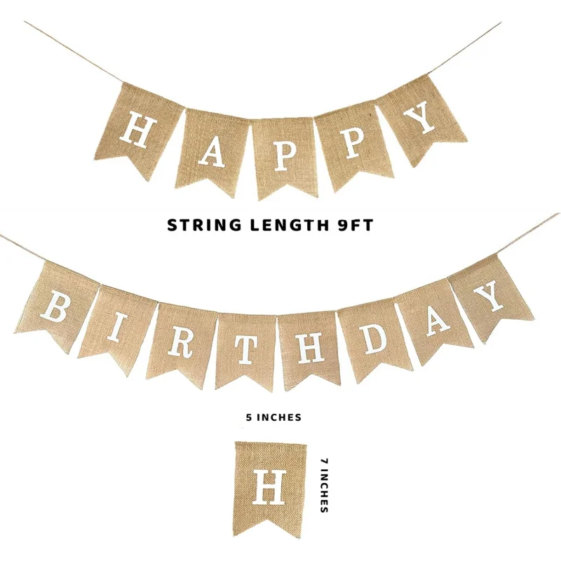 لافتة عيد ميلاد سعيد لتزيين حفلات أعياد الميلاد (طباعة بيضاء)