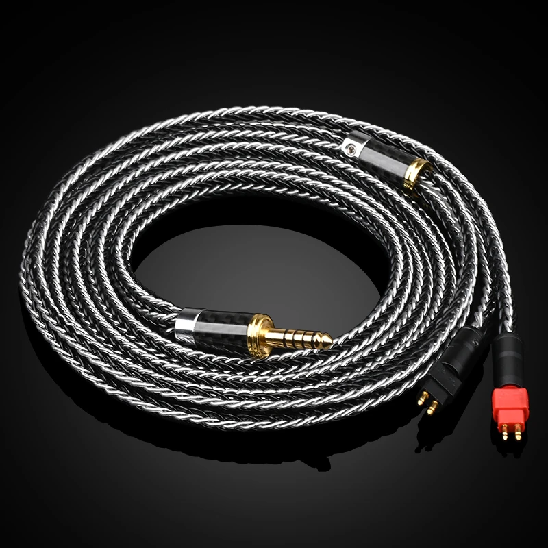 ATAUDIO 16-Core OCC HiFi Stereo Headphone Cable 3.5mm/2.5mm/4.4mm/XLR 6