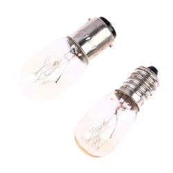 Lâmpada LED para suprimentos de máquinas de costura, lâmpada incandescente, milho, geladeira, 15W, BA15D, E14, 220V