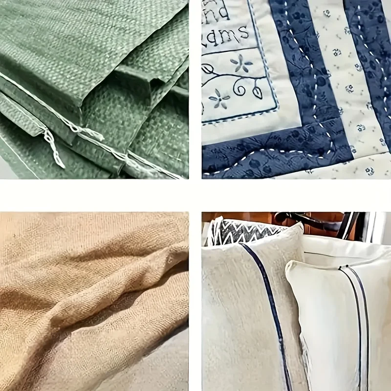 Handnähnadeln für den Hausgebrauch, Stahlnadeln mit großem Öhr, Sticknadeln, kein Einfädeln nötig, ideal zum Quilten und zur Reparatur von Kleidung. – Detail 7