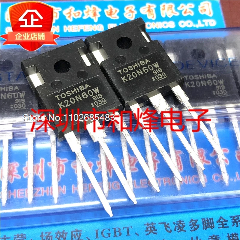 

(5PCS/LOT) K20N60W TO-247 N 600V 20A