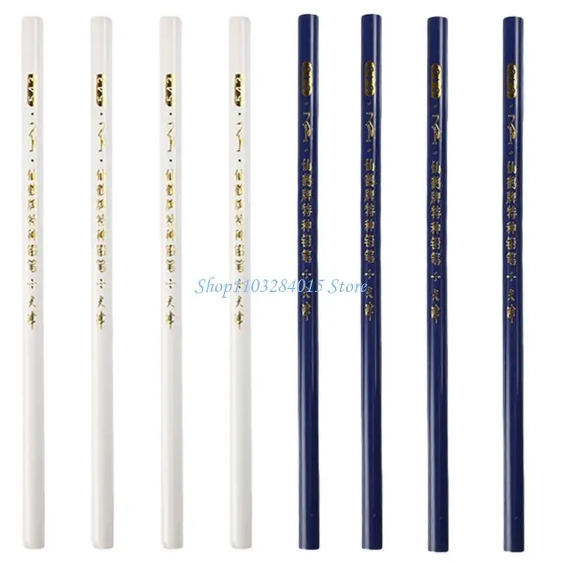 R6FF 8PCS Colored Sewing Pencil Water Soluble Fabric Pencil Sewing Mark Pencil