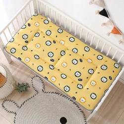 Crib Mattress Toddler Bed Mattress Pad Double Sides Cotton Mesh Baby Bedding Set Boys Girls Infant Bed Set 120x60cm