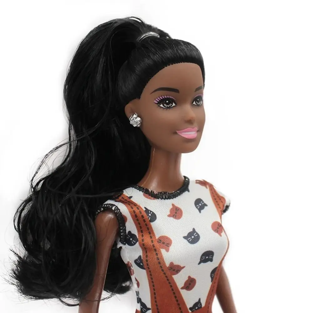 Play House Bambole africane mobili Pelle nera 11 Bambole nere multi-giunte 1/6 Bellissimo giocattolo per bambole da 30 cm