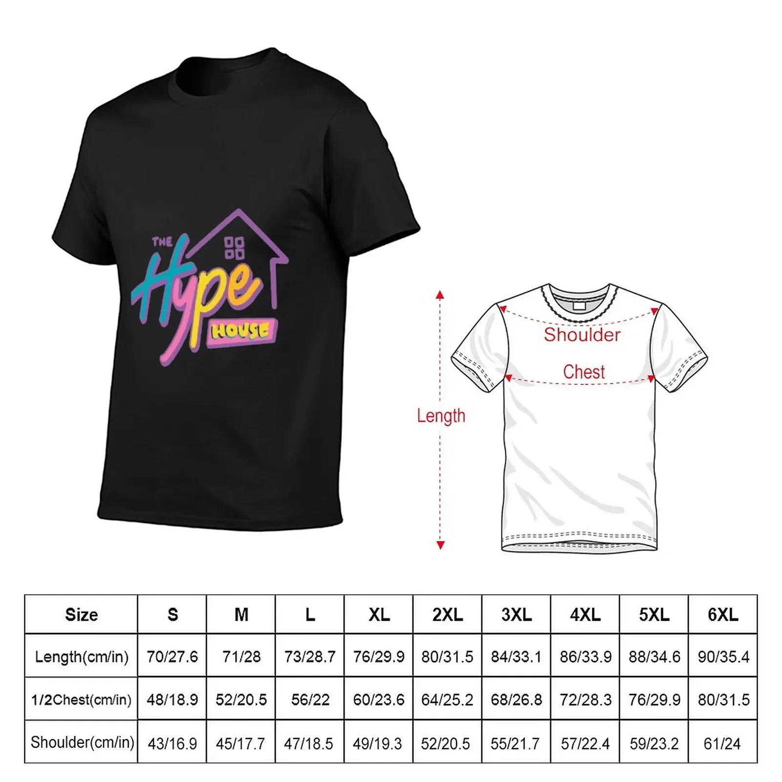 The hype house T-Shirt Short sleeve tee sweat mens graphic t-shirts pack