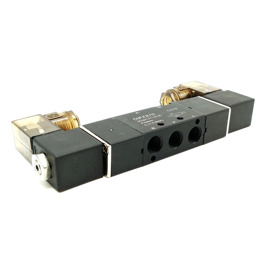 4V120-06 Solenoid Valves 2 Position 5 Port 1/8